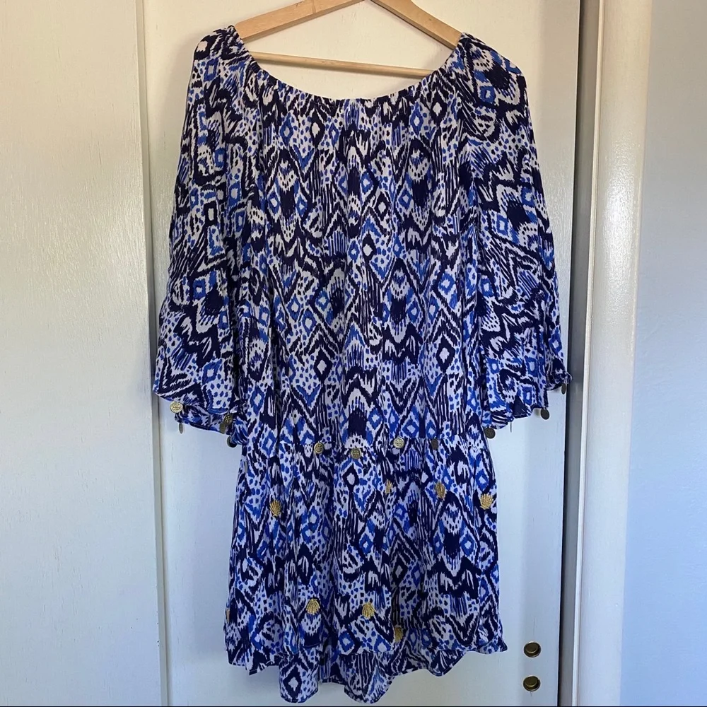 Lilly Pulitzer Patterned Delaney Tunic Dress, NWT